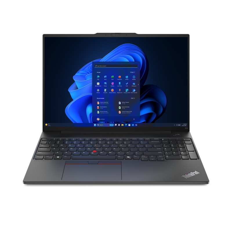 Lenovo ThinkPad E16 Gen 2 (AMD) AMD Ryzen™ 5 7535HS Computer portatile 40,6 cm (16") WUXGA 16 GB DDR5-SDRAM 512 GB SSD Wi-Fi 6E