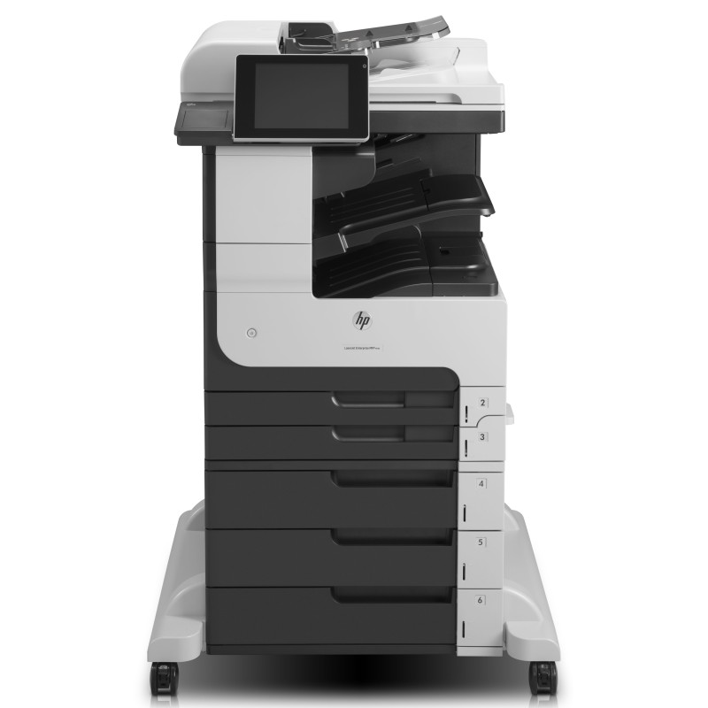 HP LaserJet Enterprise 700 Multifunzione M725z, Bianco e nero, Stampante per Aziendale, Stampa, copia, scansione, fax, ADF da