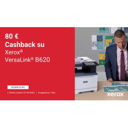 Xerox VersaLink B620 A4 61 ppm Stampante fronte retro PS3 PCL5e 6 2 vassoi 650 fogli