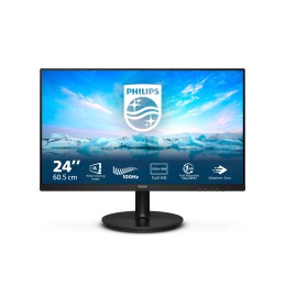 Philips V Line 241V8LAB 00 LED display 60,5 cm (23.8") 1920 x 1080 Pixel Full HD LCD Nero