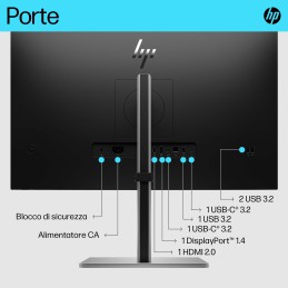 HP E-Series Monitor E27k G5 4K USB-C