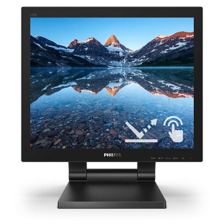 Philips 172B9TL 00 Monitor PC 43,2 cm (17") 1280 x 1024 Pixel Full HD LCD Touch screen Nero