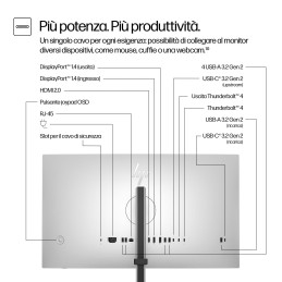 HP Monitor serie 7 Pro 4K Thunderbolt 4 da 27'' - 727pk