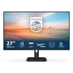 Philips Serie 1000 27E1N1300A 00 Monitor PC 68,6 cm (27") 1920 x 1080 Pixel Full HD LCD Nero