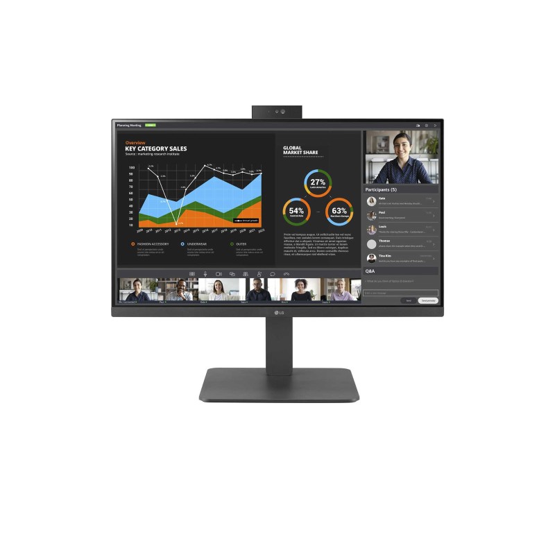 LG 27BR750C-C Monitor PC 68,6 cm (27") 1920 x 1080 Pixel Full HD Grigio