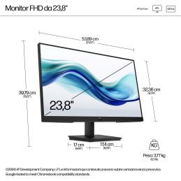 HP Series 3 Pro Monitor serie 3 Pro FHD da 23,8" – 324pf