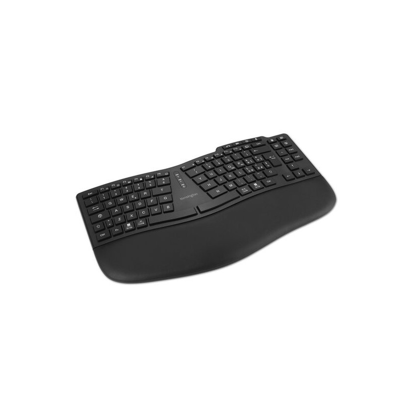 Kensington Pro Fit Ergo KB675 EQ TKL tastiera Casa ufficio USB + RF Wireless + Bluetooth QWERTY Italiano Nero