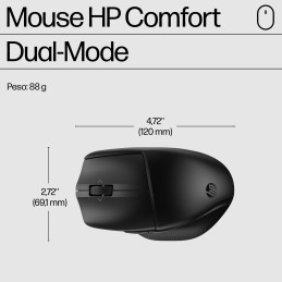 HP Combinazione di tastiera e mouse dual-mode 685 Comfort