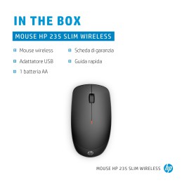 HP Mouse wireless slim 235