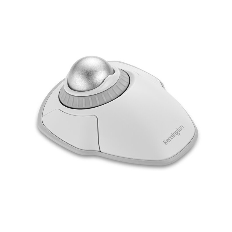 Kensington Trackball Orbit® wireless con rotella di scorrimento - bianco