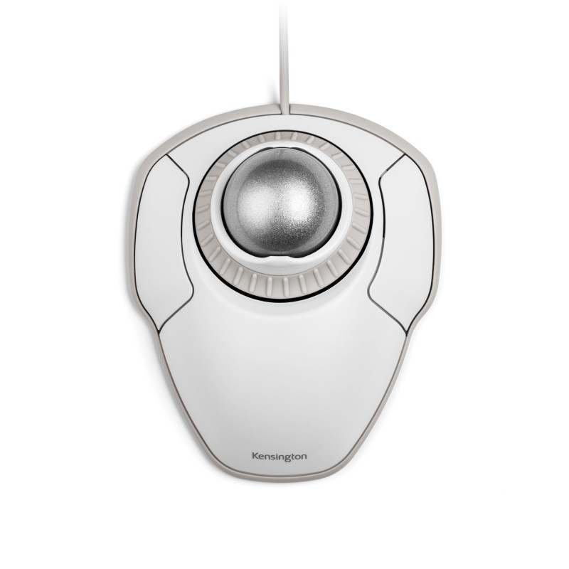 Kensington Trackball Orbit® con rotella di scorrimento, bianco