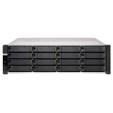 QNAP ES1686dc NAS Armadio (3U) Intel® Xeon® D D-2142IT 64 GB DDR4 0 TB QNAP Enterprise System Nero