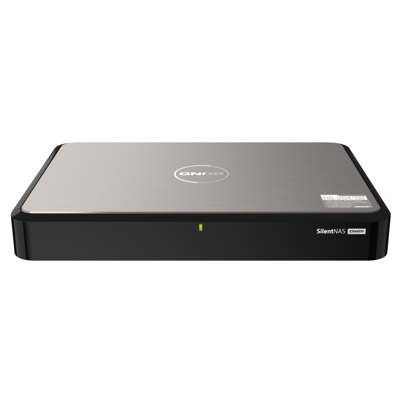 QNAP HS-264 NAS Desktop Intel® Celeron® N5105 8 GB 0 TB QNAP Turbo System Nero