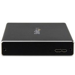 StarTech.com Box Esterno Universale per disco rigido SATA III da 2,5" USB 3.0 - Case SSD HDD portabile SATA 6 Gbps - supporto