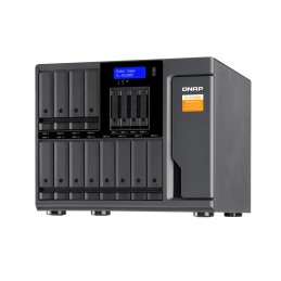 QNAP TL-D1600S contenitore di unità di archiviazione Box esterno HDD SSD Nero, Grigio 2.5 3.5"