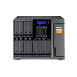 QNAP TL-D1600S contenitore di unità di archiviazione Box esterno HDD SSD Nero, Grigio 2.5 3.5"