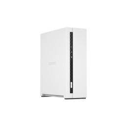 QNAP TS-133 NAS Tower Cortex-A55 2 GB 2 TB HDD QNAP Turbo System Bianco