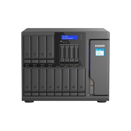 QNAP TS-1655 NAS Tower Intel Atom® C5125 8 GB DDR4 0 TB QNAP Turbo System Nero