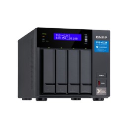 QNAP TVS-472XT NAS Tower Intel® Core™ i3 4 GB DDR4 0 TB QNAP QTS Nero