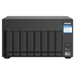 QNAP TS-832PX NAS Tower Annapurna Labs AL324 4 GB DDR4 0 TB QNAP Turbo System Alluminio, Nero