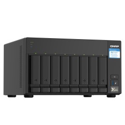 QNAP TS-832PX NAS Tower Annapurna Labs AL324 4 GB DDR4 0 TB QNAP Turbo System Alluminio, Nero