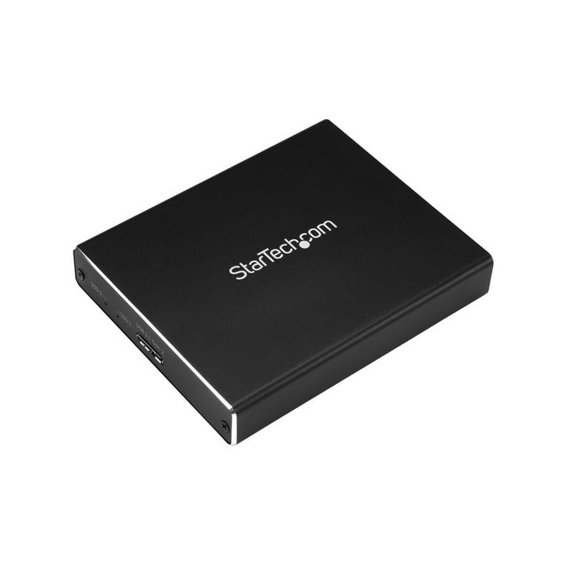 StarTech.com Box Esterno USB 3.1 (10Gbit s) a 2 Slot - Enclosure M.2 NGFF SSD SATA - RAID