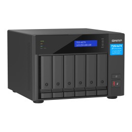 QNAP TVS-H674T-I5-32G server NAS e di archiviazione Tower Intel® Core™ i5 i5-12400 32 GB DDR4 HDD QNAP QTS Nero