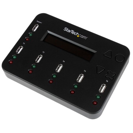 StarTech.com Docking Station per Unità Flash USB - Duplicatore Eraser Standalone 1 5 per Chiavette USB consente la copia del