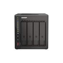 QNAP TS-453E NAS Tower Intel® Celeron® J6412 8 GB 0 TB QNAP QTS Nero