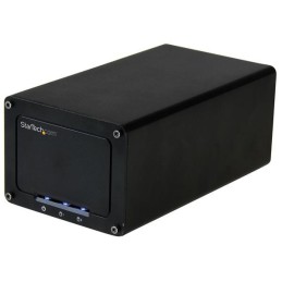 StarTech.com BOX Esterno a doppio alloggiamento Disco rigido da 2,5" - USB 3.1 (10Gbps) a SATA