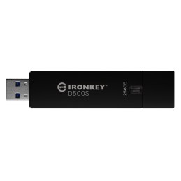 Kingston Technology IronKey 256GB D500S FIPS 140-3 Lvl 3 (in fase di approvazione) AES-256