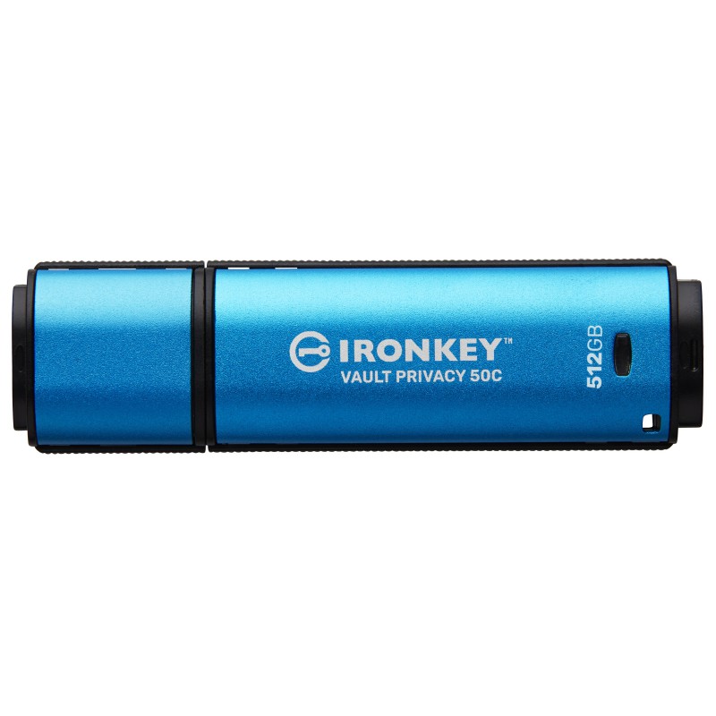 Kingston Technology IronKey 512 GB USB-C Vault Privacy 50C crittografia AES-256, FIPS 197