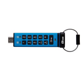 Kingston Technology IronKey Keypad 200C USB-C da 8 GB, FIPS 140-3 livello 3 (in fase di approvazione) AES-256