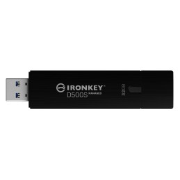 Kingston Technology IronKey 32GB Managed D500SM FIPS 140-3 Lvl 3 (in fase di approvazione) AES-256