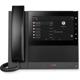 POLY Telefono multimediale aziendale CCX 600 per Microsoft Teams e abilitato per PoE