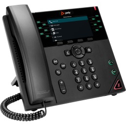 POLY Telefono IP VVX 450 a 12 linee abilitato per PoE