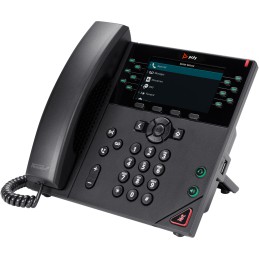 POLY Telefono IP VVX 450 a 12 linee abilitato per PoE