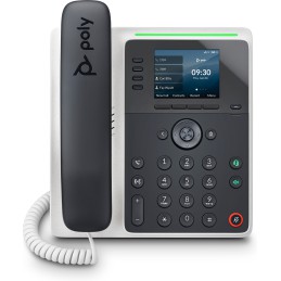 POLY Telefono IP Edge E220 abilitato per PoE