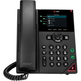 POLY Telefono IP VVX 250 a 4 linee abilitato per PoE