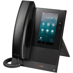 POLY Telefono multimediale aziendale CCX 400 con Open SIP e abilitato per PoE