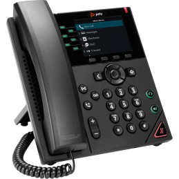 POLY Telefono IP VVX 350 a 6 linee abilitato per PoE