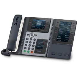 POLY Telefono IP Edge E400 abilitato per PoE