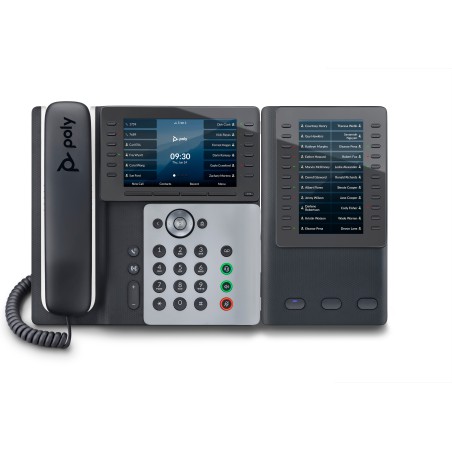 POLY Telefono IP Edge E500 abilitato per PoE