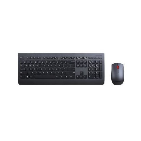 Lenovo 4X30H56809 tastiera Mouse incluso Ufficio RF Wireless QWERTZ Tedesco Nero