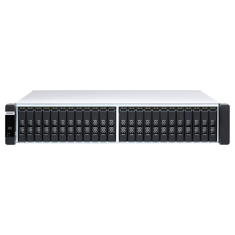 QNAP ES2486dc NAS Armadio (2U) Intel® Xeon® D D-2142IT 128 GB DDR4 0 TB QNAP Enterprise System Nero