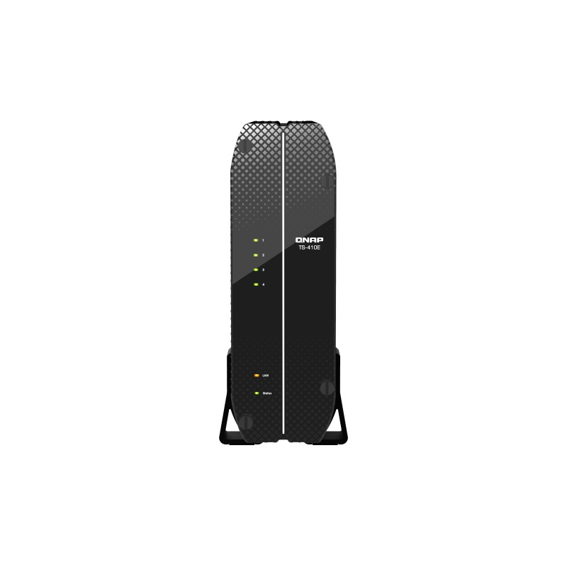 QNAP TS-410E NAS Tower Intel® Celeron® J6412 8 GB 0 TB QNAP QTS Nero