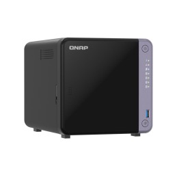 QNAP TS-432X-4G server NAS e di archiviazione Tower Alpine Alpine AL-524 4 GB DDR4 QNAP QTS Nero