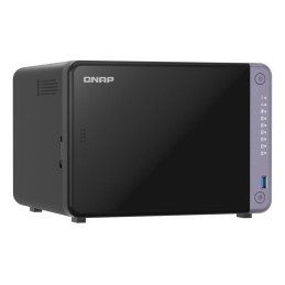 QNAP TS-632X-4G server NAS e di archiviazione Tower Alpine Alpine AL-524 4 GB DDR4 QNAP QTS Nero