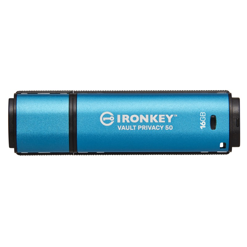 Kingston Technology IronKey 16 GB Vault Privacy 50 crittografia AES-256, FIPS 197