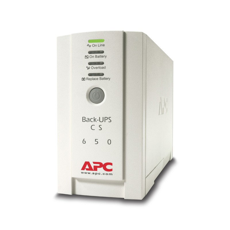 APC Back-UPS gruppo di continuità (UPS) Standby (Offline) 0,65 kVA 400 W 4 presa(e) AC APC Back-UPS gruppo di continuità (UPS) Standby (Offline) 0,65 kVA 400 W 4 presa(e) AC